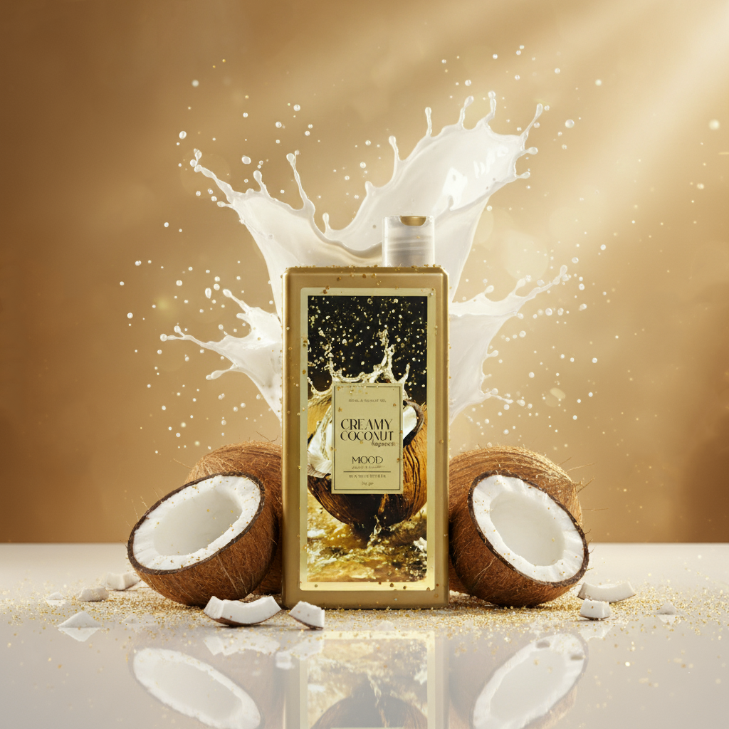 MOOD CREAMY COCONUT SHOWER GEL 750ML