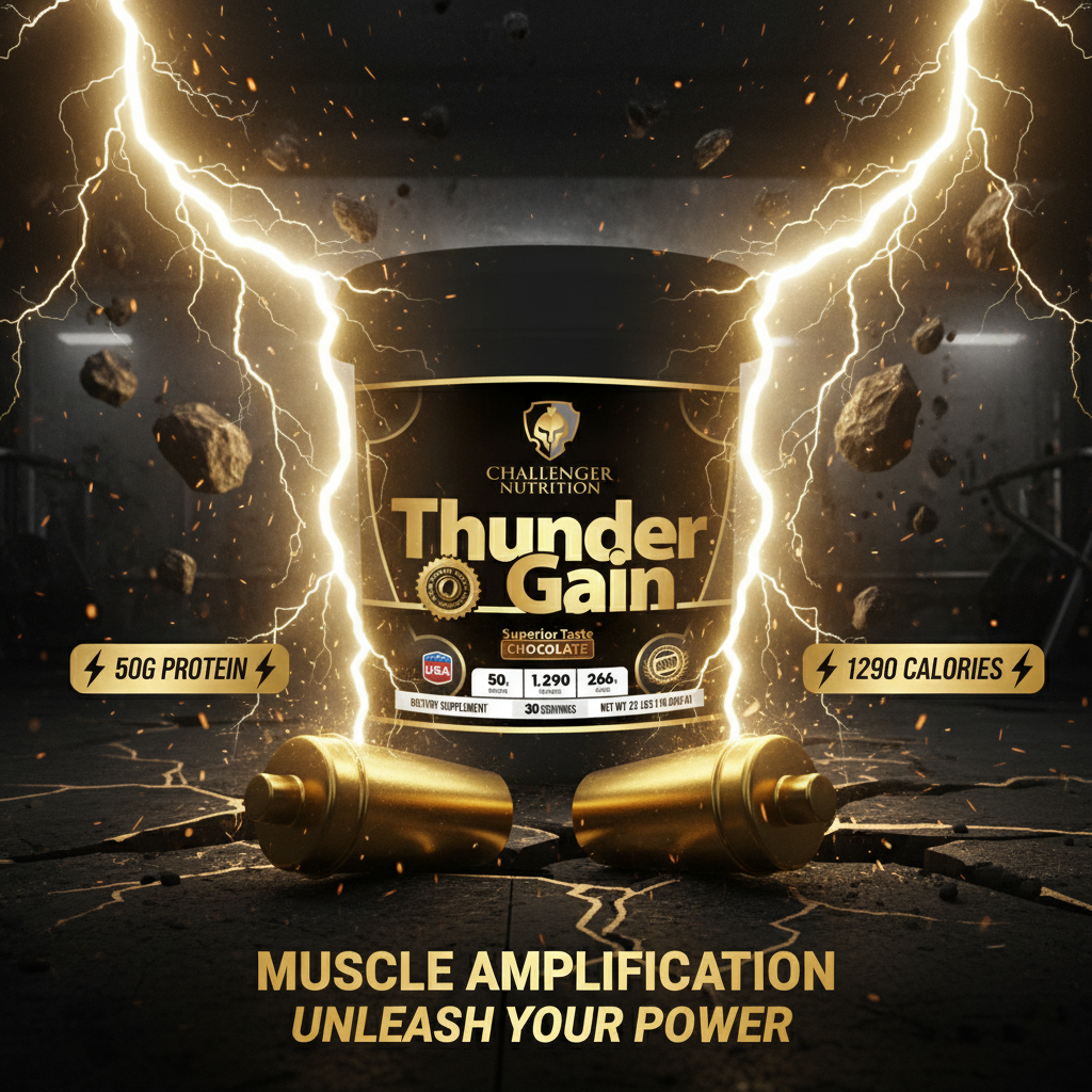 Challenger Nutrition Thunder Gain 10kg chocolate