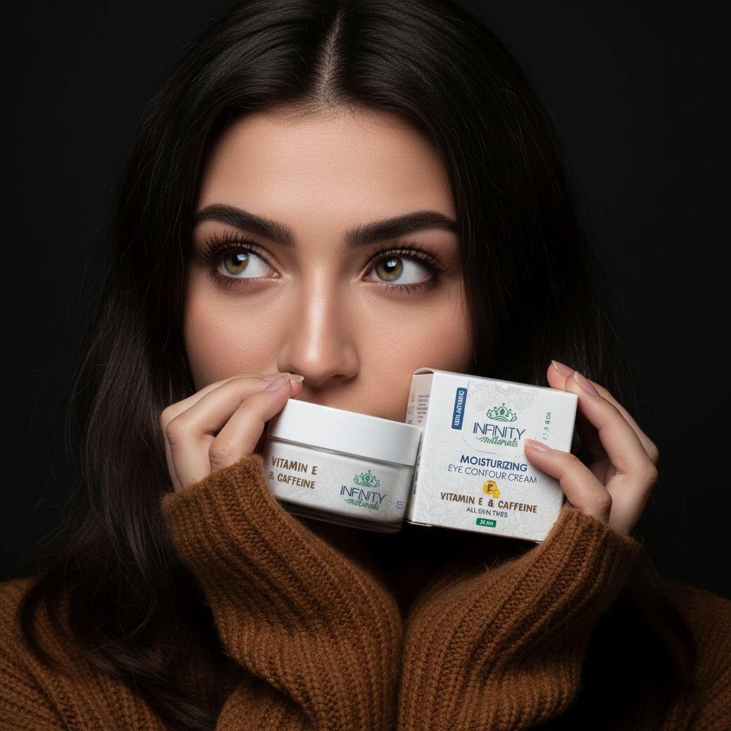 Infinity Naturals Eye Contour Cream Vitamin E & Caffeine