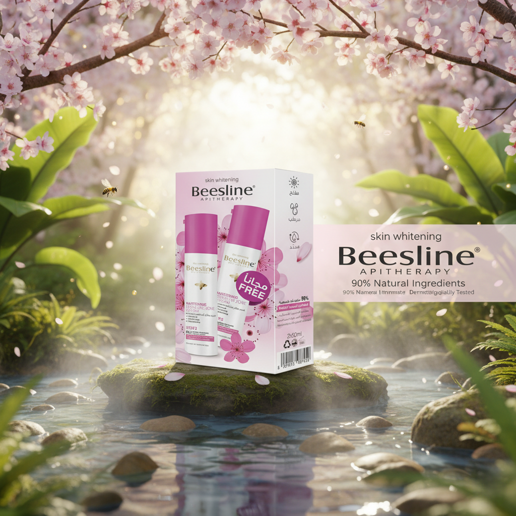 beesline whitening sensetive zone cream 50ml 2pcs