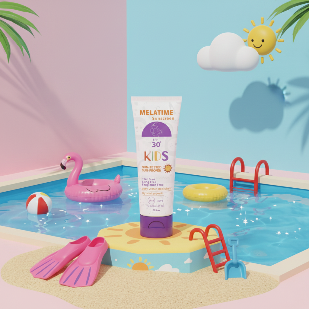 Melatime kids sunscreen SPF30+