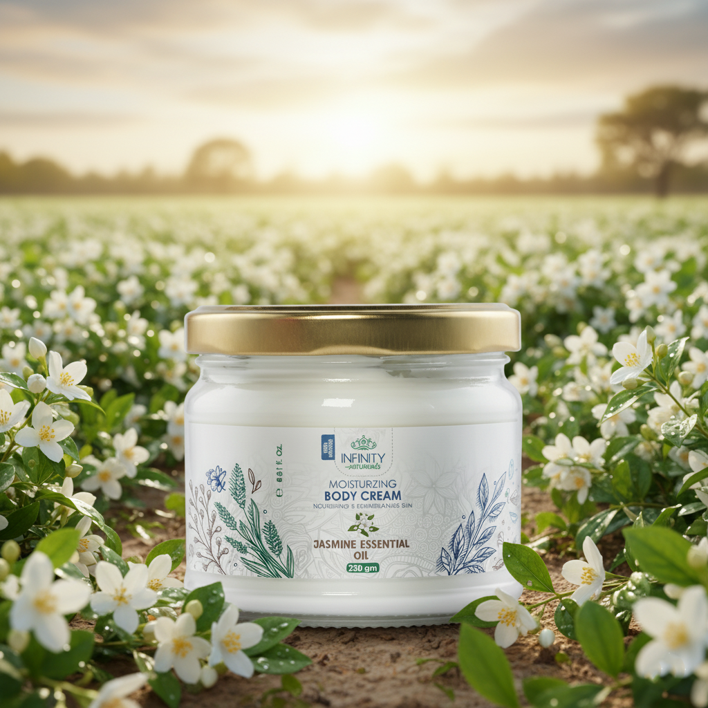 Moisturizing Body Cream Jasmine Essential Oil