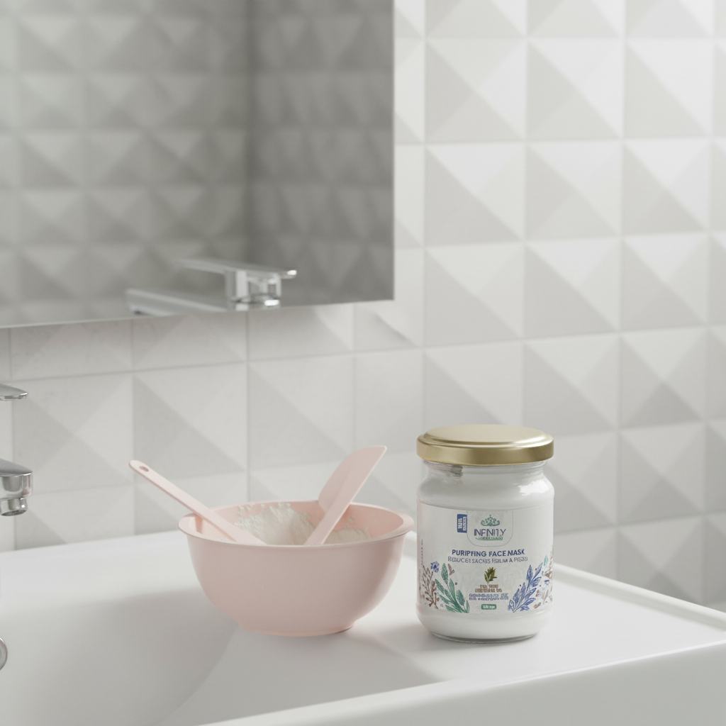 Purifying Facial Mask Tea Tree Essential Oil