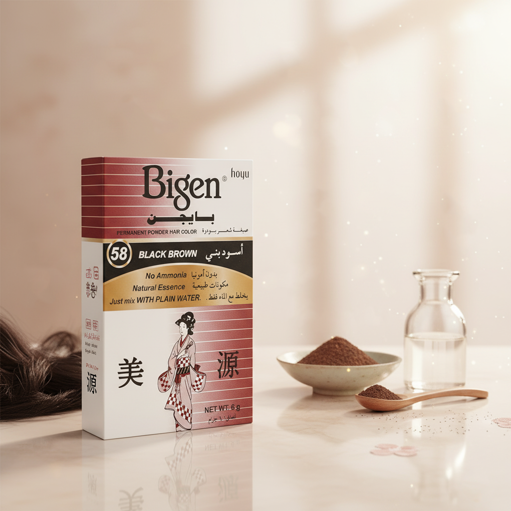 Bigen Hair Dye NO.58 black brown