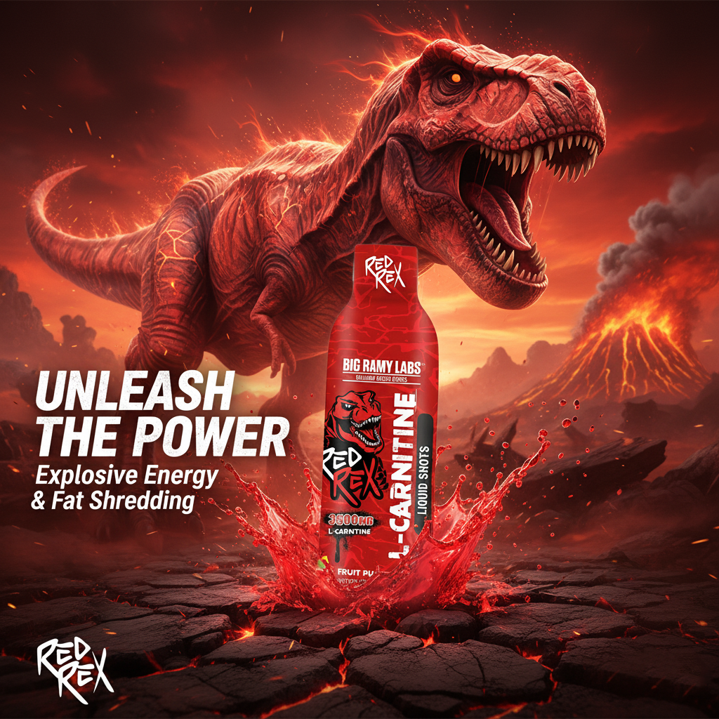 Red Rex Liquid L-Carnitine 32serv Fruit Punch
