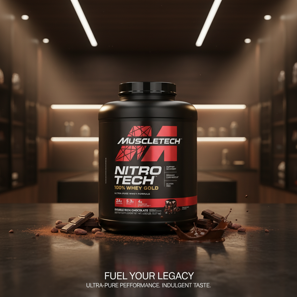 NITRO TECH WHEY GOLD - Double Rich Chocolate - 2.27 kg