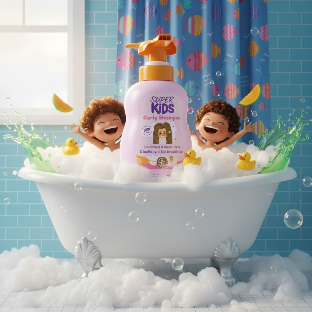 Superkids curly hair shampoo 300ml