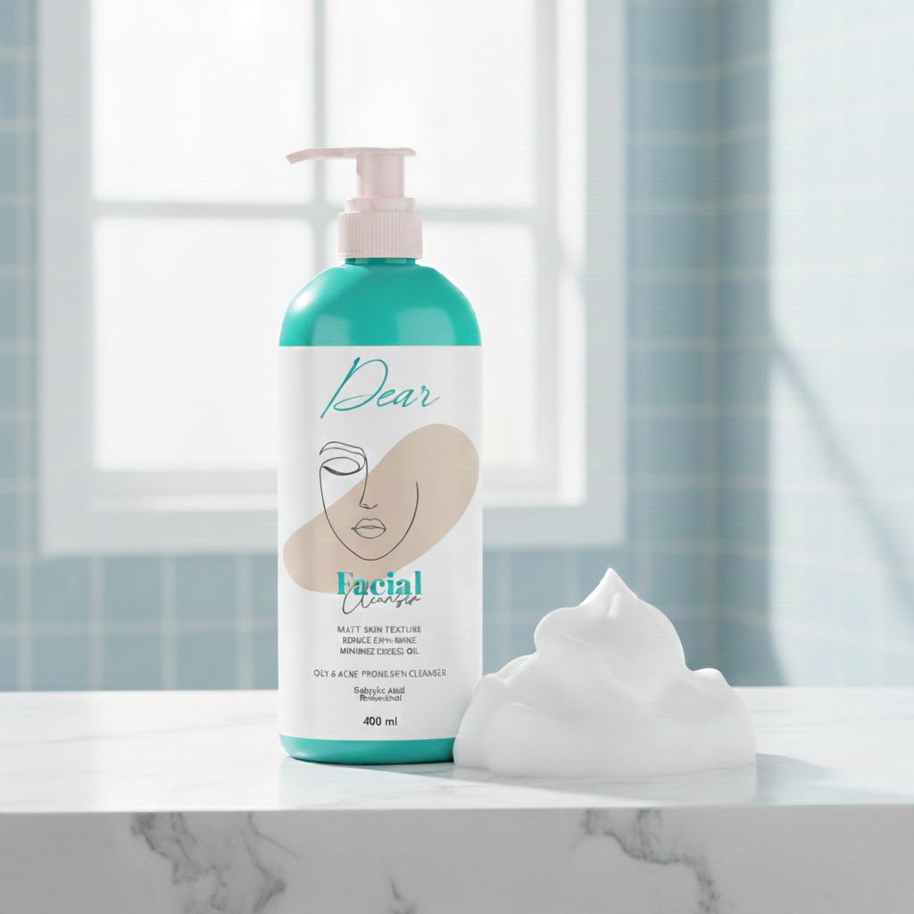 Dear Facial Cleanser For Oily & Acne Prone Skin 400ml