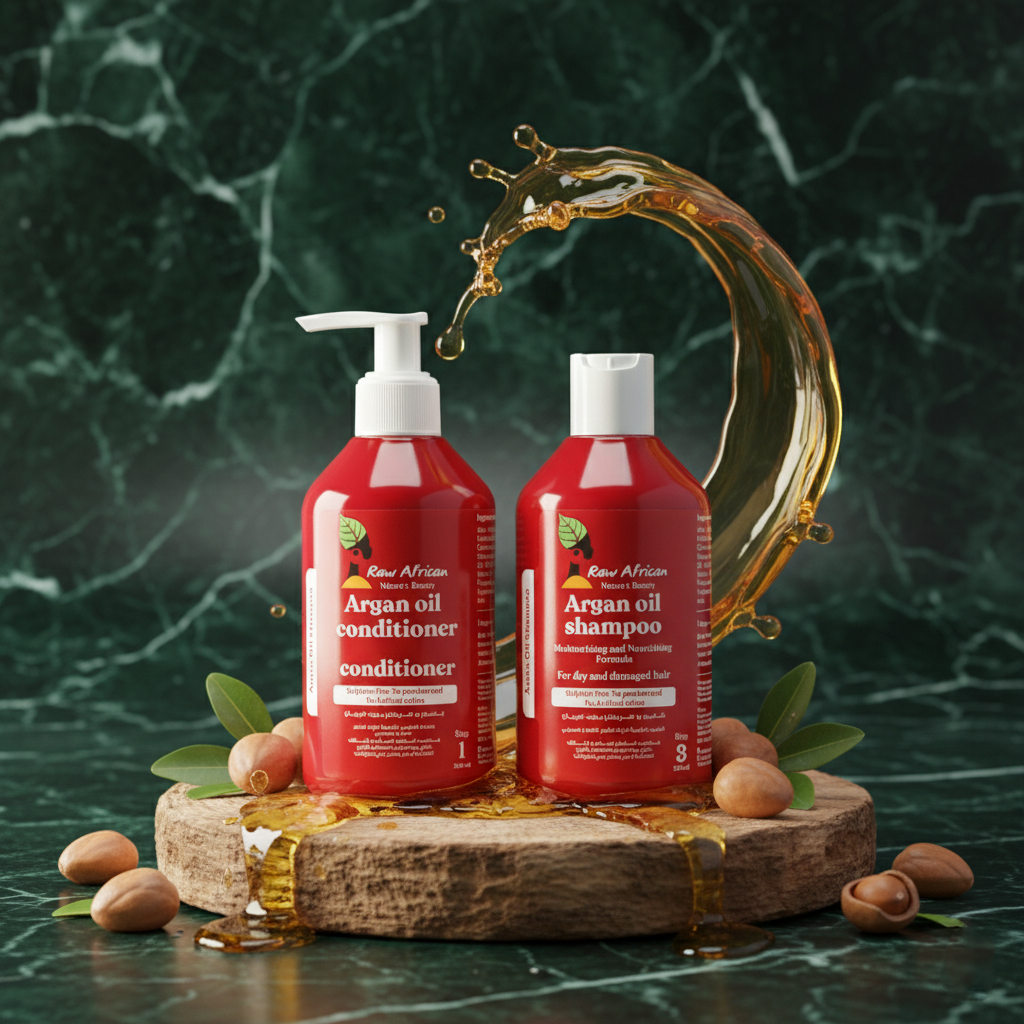 Argan Oil Shampoo & Conditioner Set 300ml