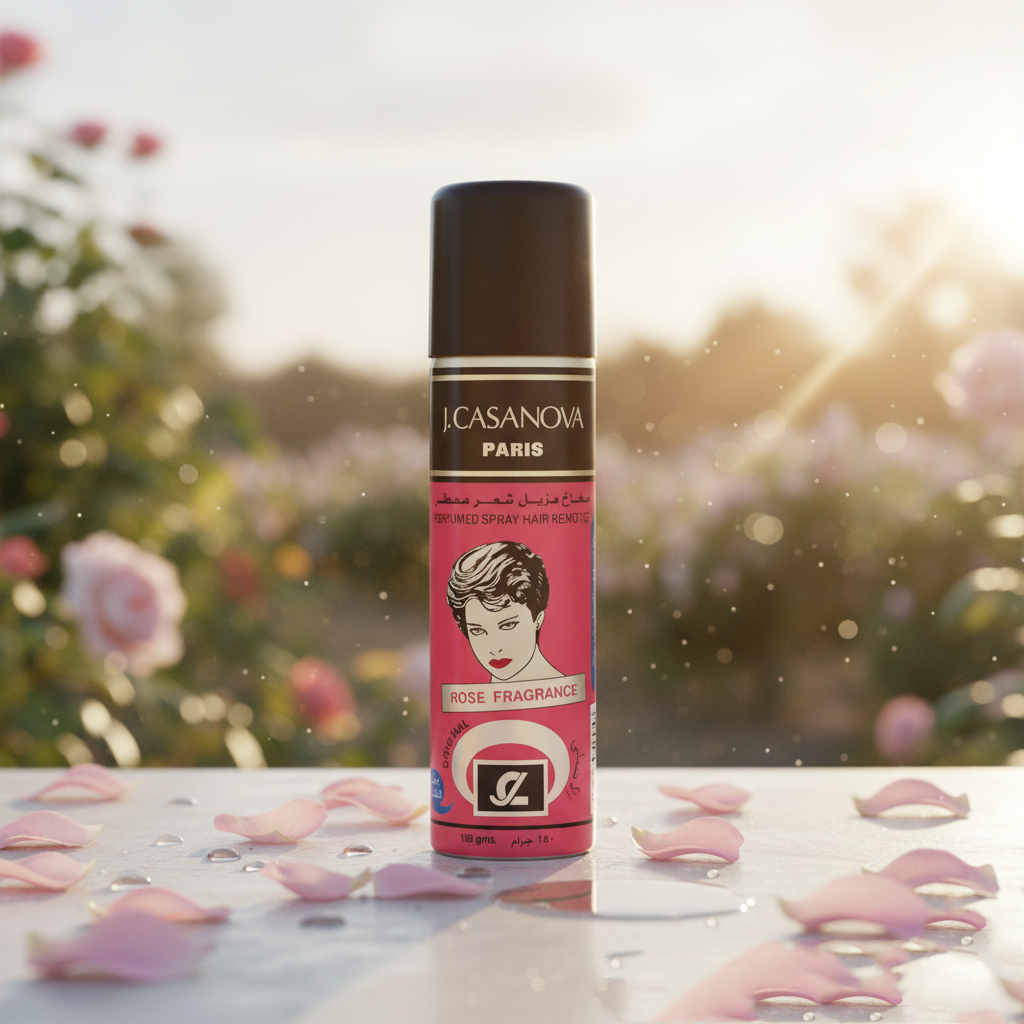 Casanova Hair Removal Spray - rose