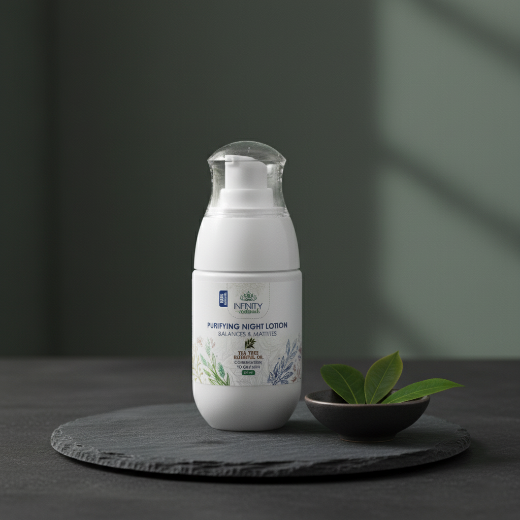 Infinity Naturals Purifying Night Lotion Tea Tree
