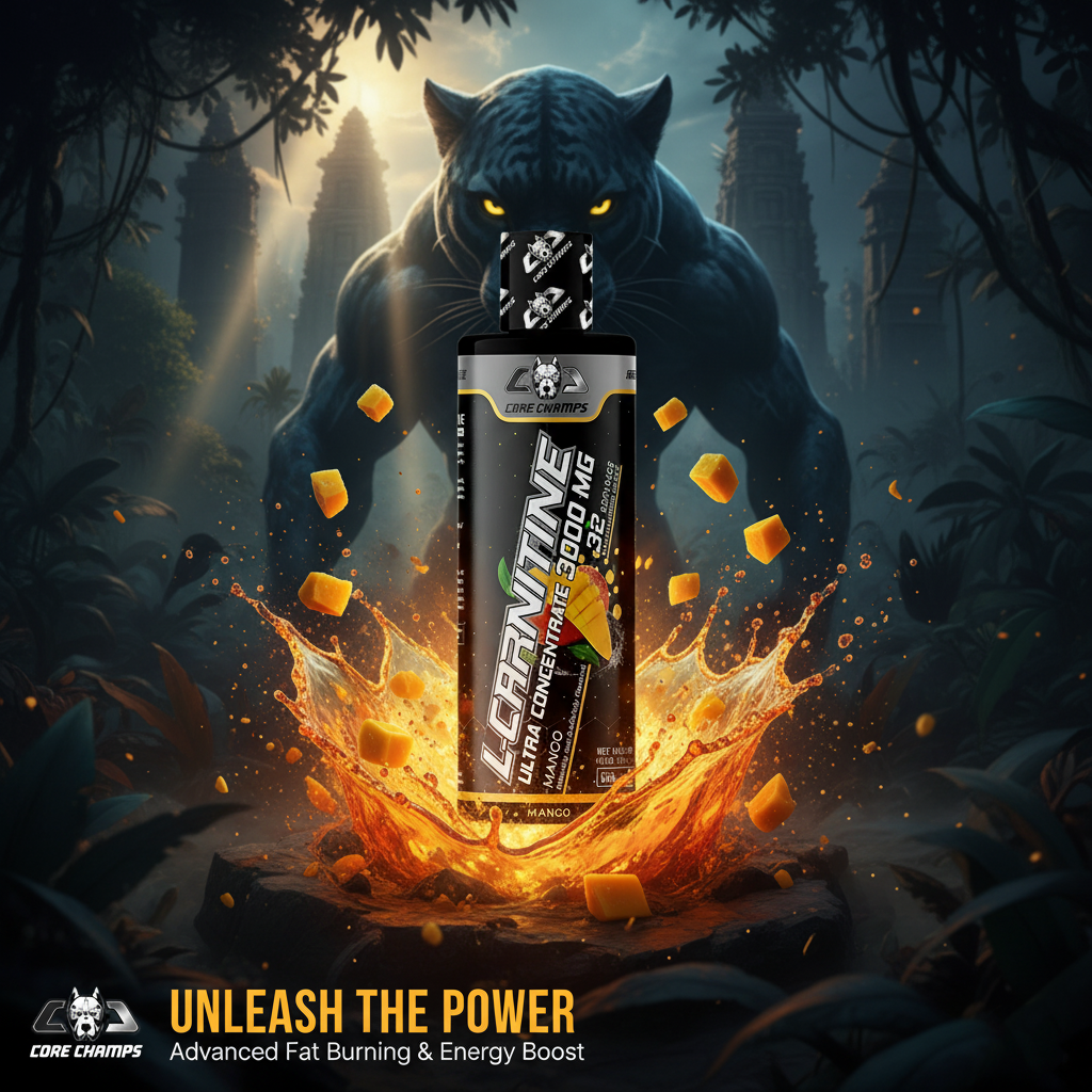 Core Champs L- Carnitine 32 serv mango