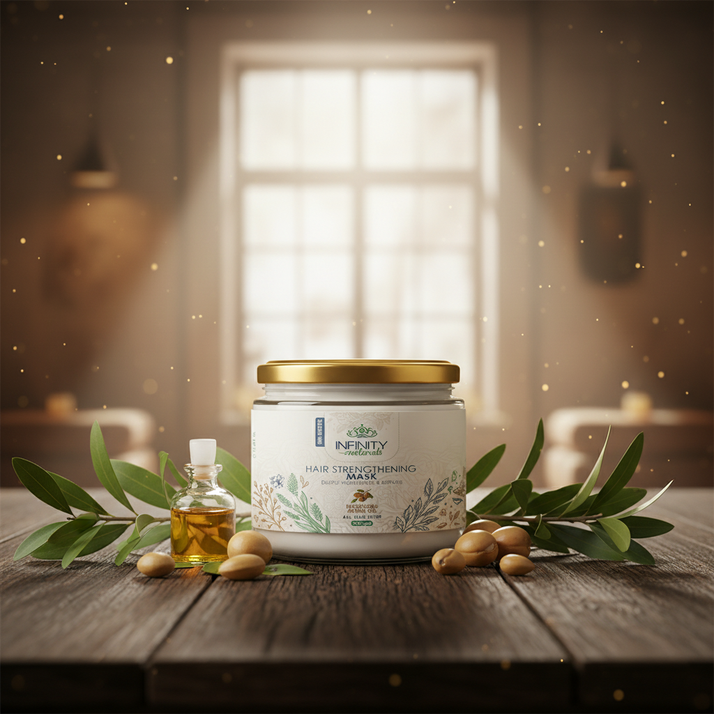 Infinity Naturals Moroccan Argan Oil Hair Strengthening Mask