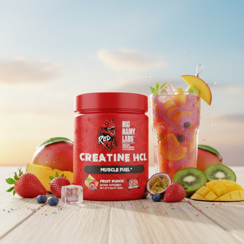 Red Rex Creatine Hcl Fruit Puch 120 Serv