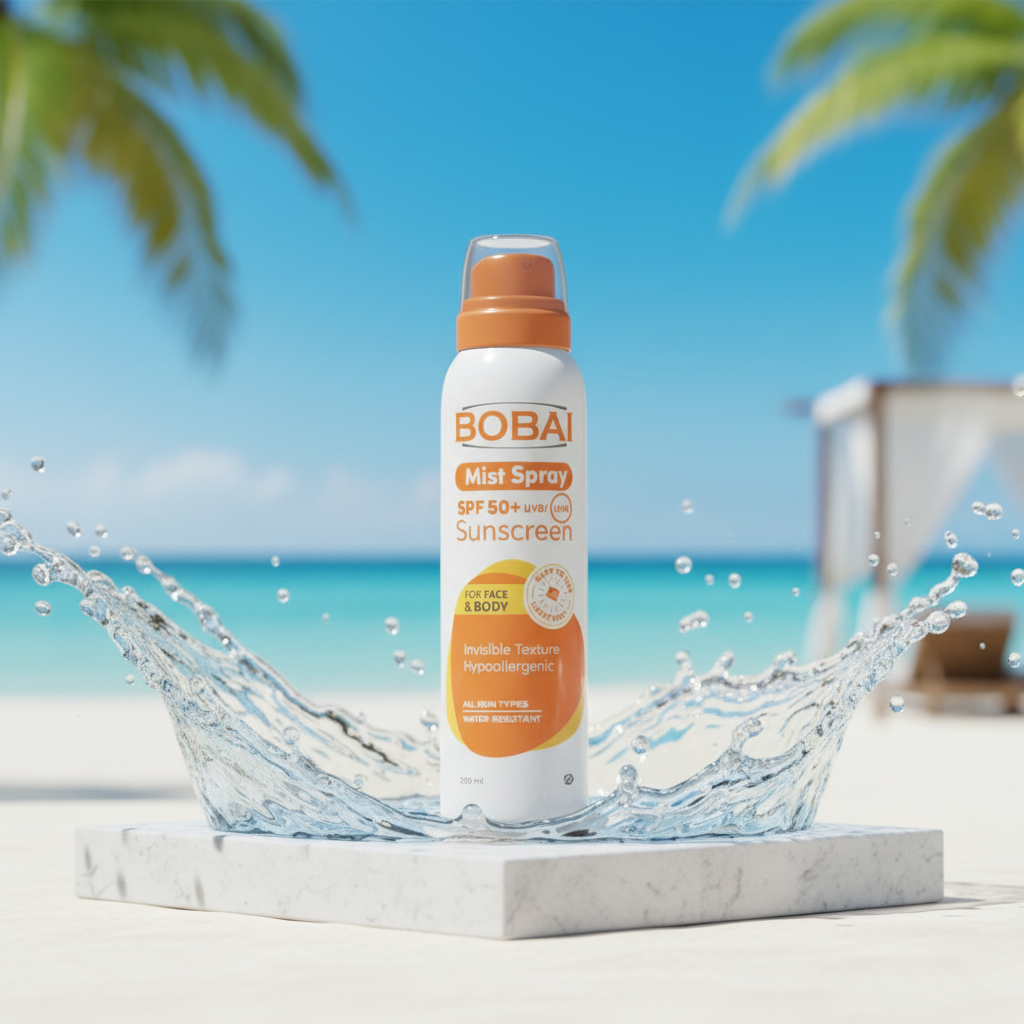 bobai mist spray spf50 sunscreen 200ml