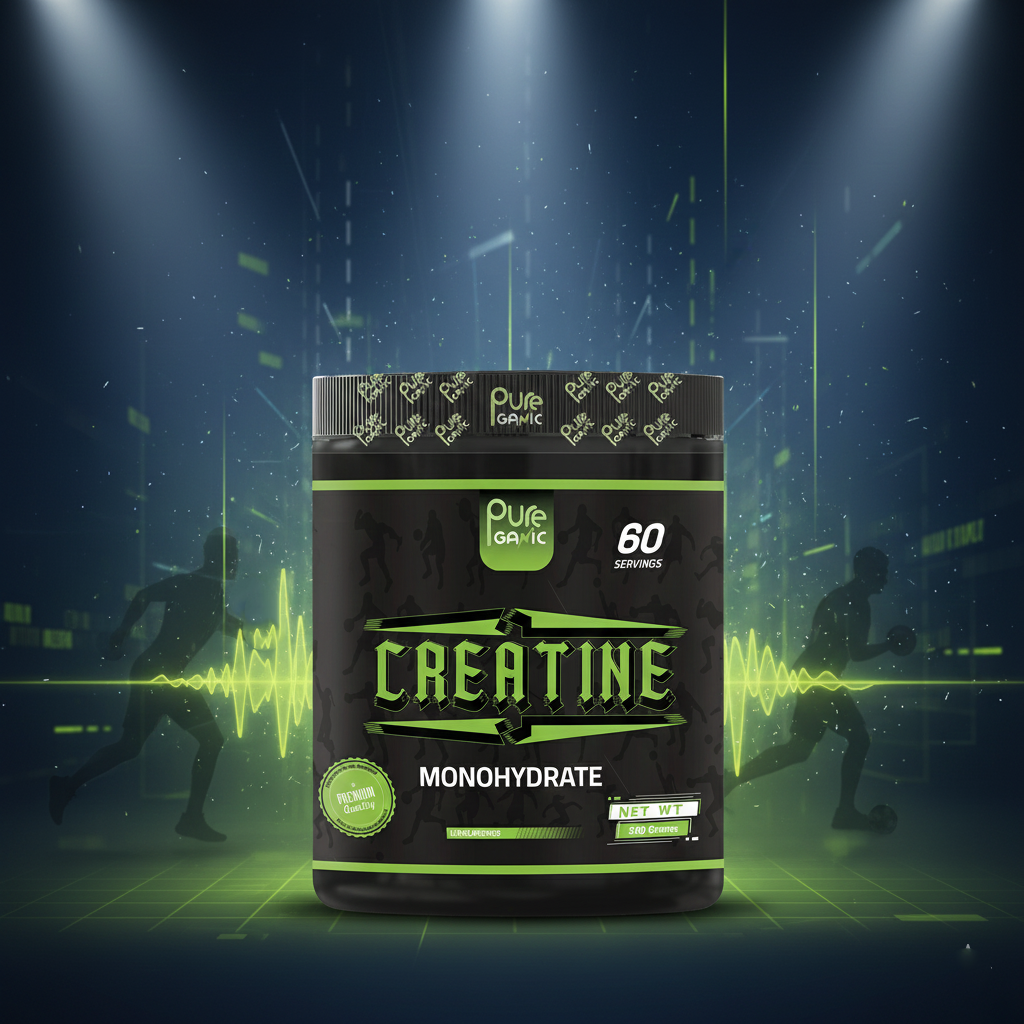 Pureganic Creatine monohydrate 300gm