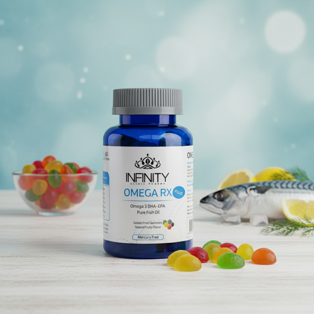 Omega Rx Plus - Omega 3, Vitamin D & Vitamin C