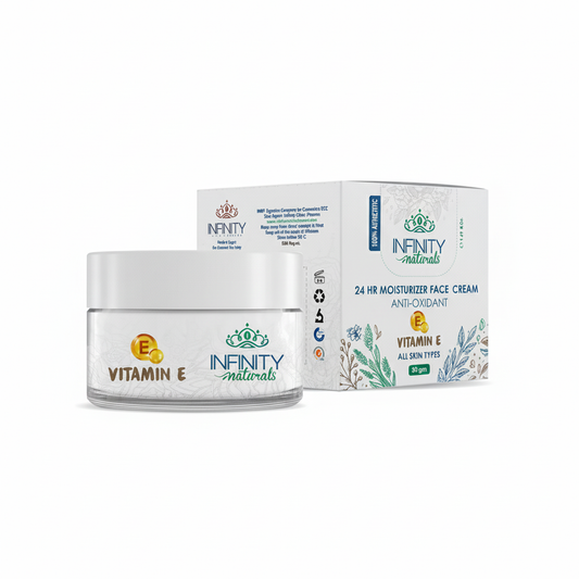 Infinity Naturals 24H Moisturizer Face Cream Day & Night Vitamin E