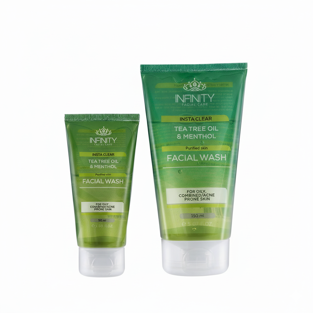 Infinity Facial Care Insta Clear Facial Wash - Promopack
