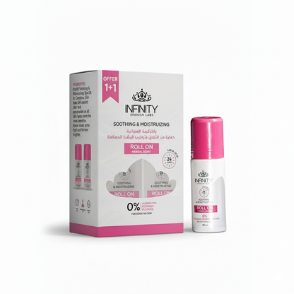 Infinity 2 Items of Soothing & Moisturizing Roll On - Herbal scent Promo Pack
