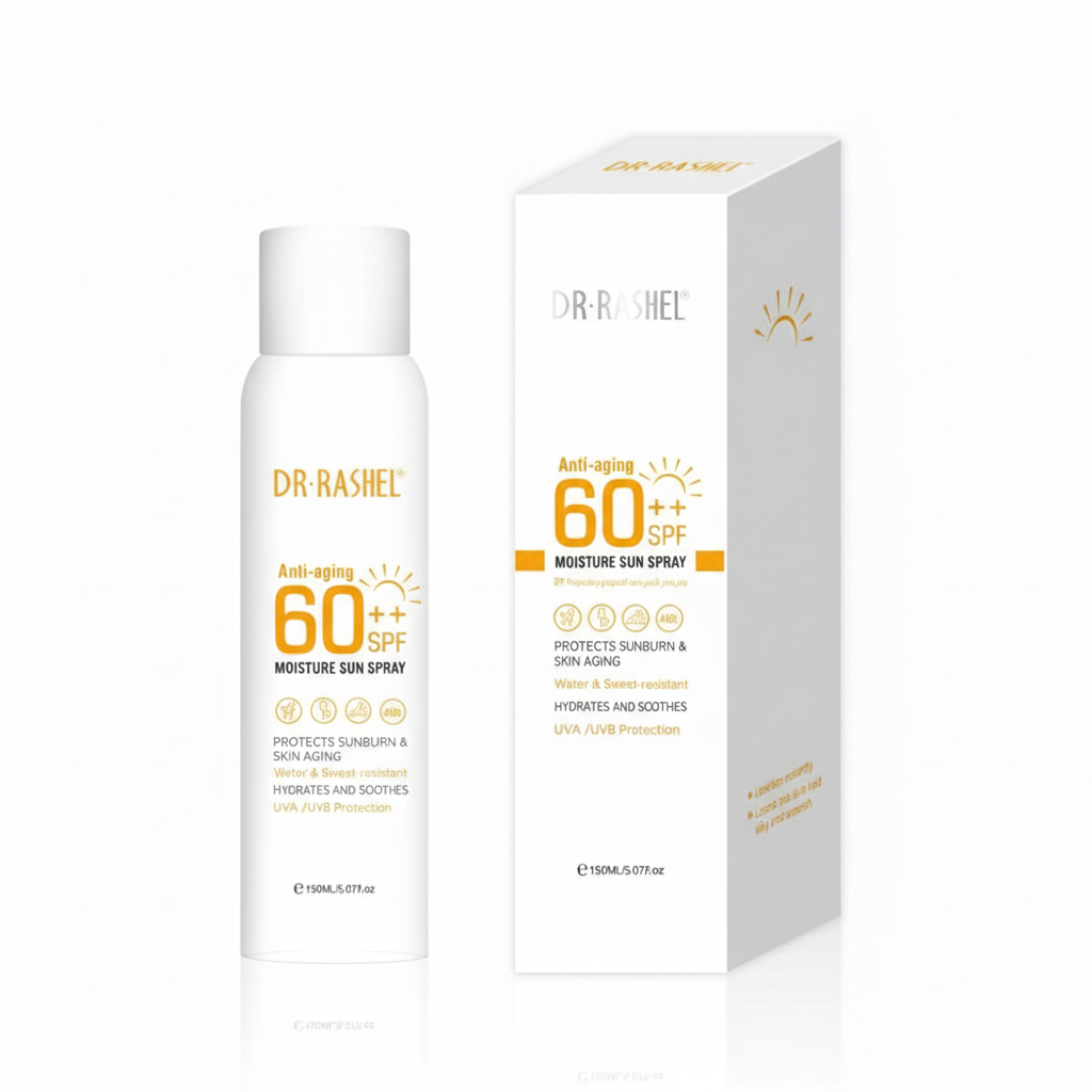 Anti-aging & moisture sun spray SPF60++