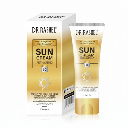 Anti-Age and whitening sun cream SPF90