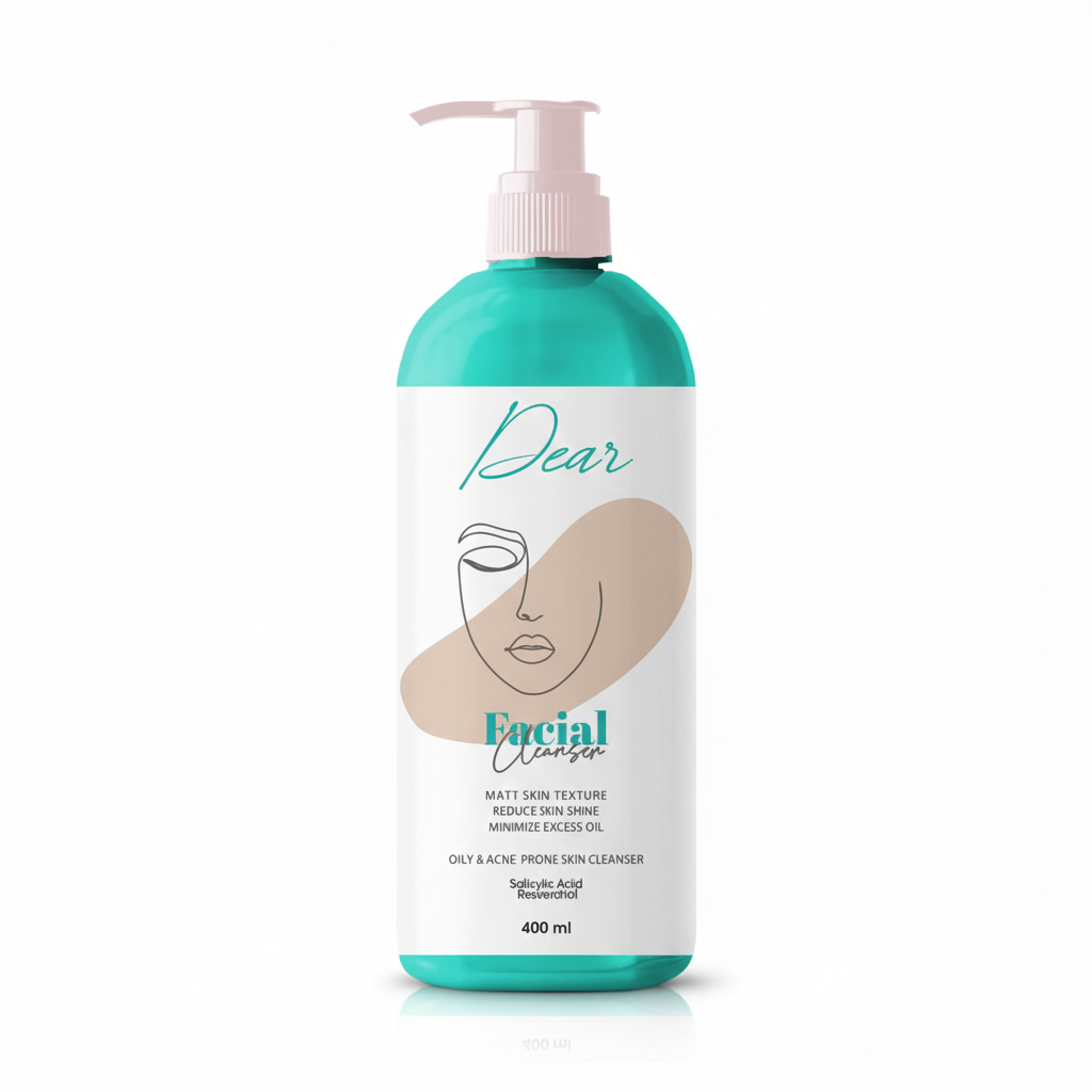 Dear Facial Cleanser For Oily & Acne Prone Skin 400ml