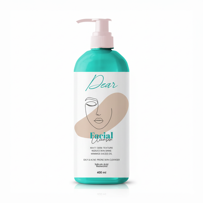Dear Facial Cleanser For Oily & Acne Prone Skin 400ml