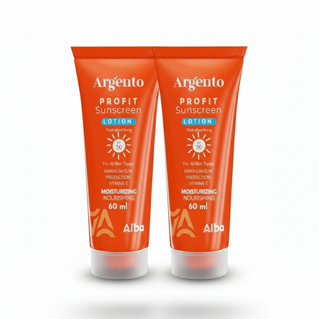 Argento Profit Sunscreen Lotion- SPF50 (1+1 Offer)