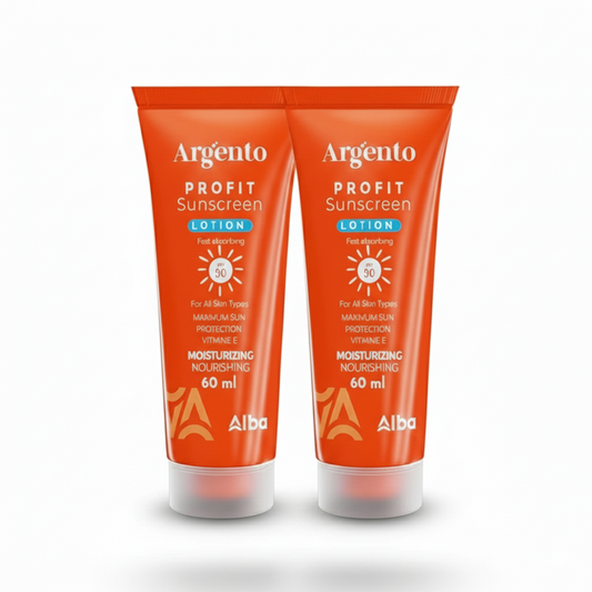 Argento Profit Sunscreen Lotion- SPF50 (1+1 Offer)