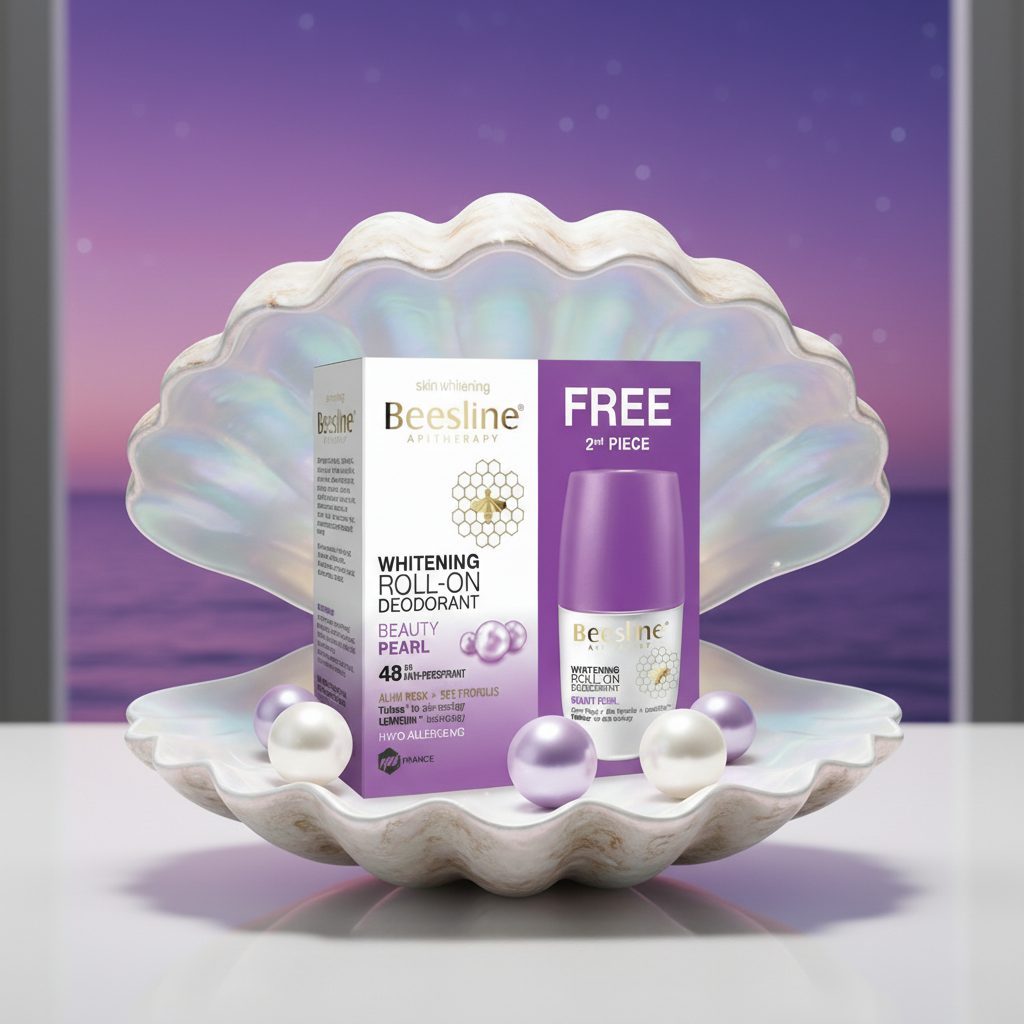 Beauty Pearl Fragrance Whitening Roll-On Deodorant 2pcs 50ml