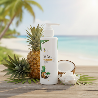 Raw African Pina Colada Body Lotion