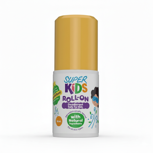 Superkids roll on pineapple scent