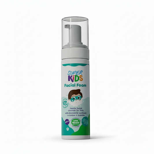 Superkids facial foam cleanser 200ml