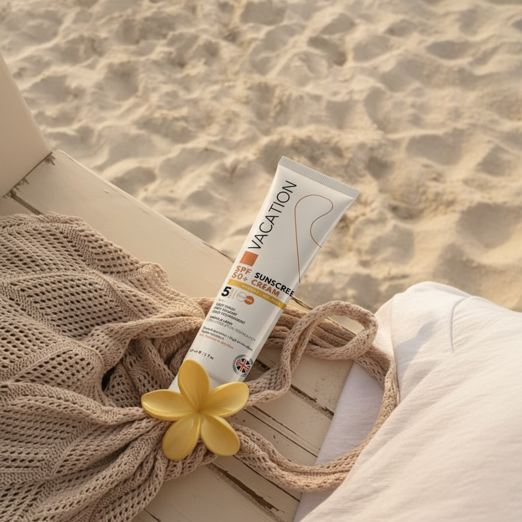 Vacation sunscreen cream