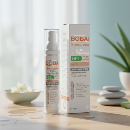 Bobai sunscreen tinted extra lightening gel spf50