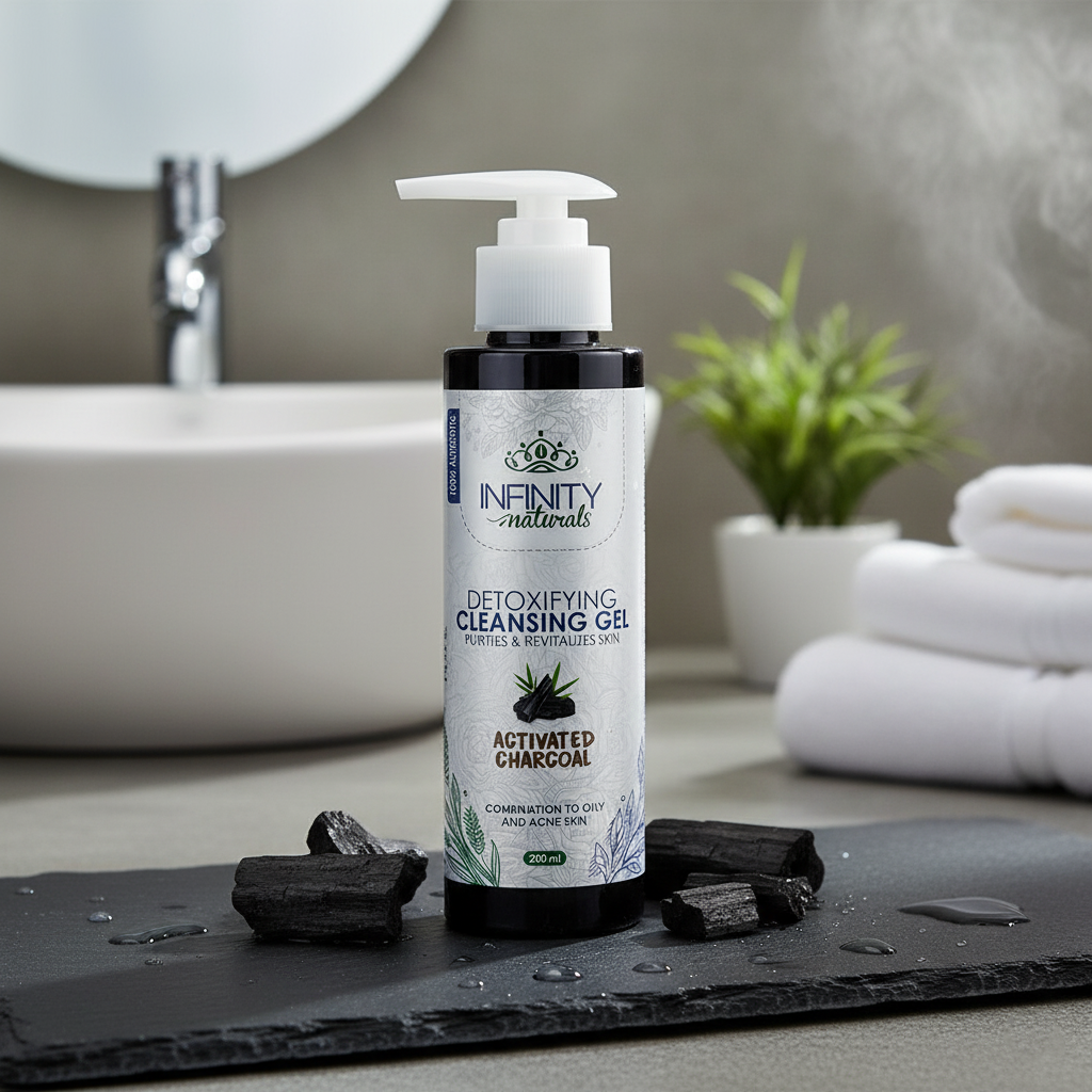Detoxifying Cleansing Gel Activated Charcoal