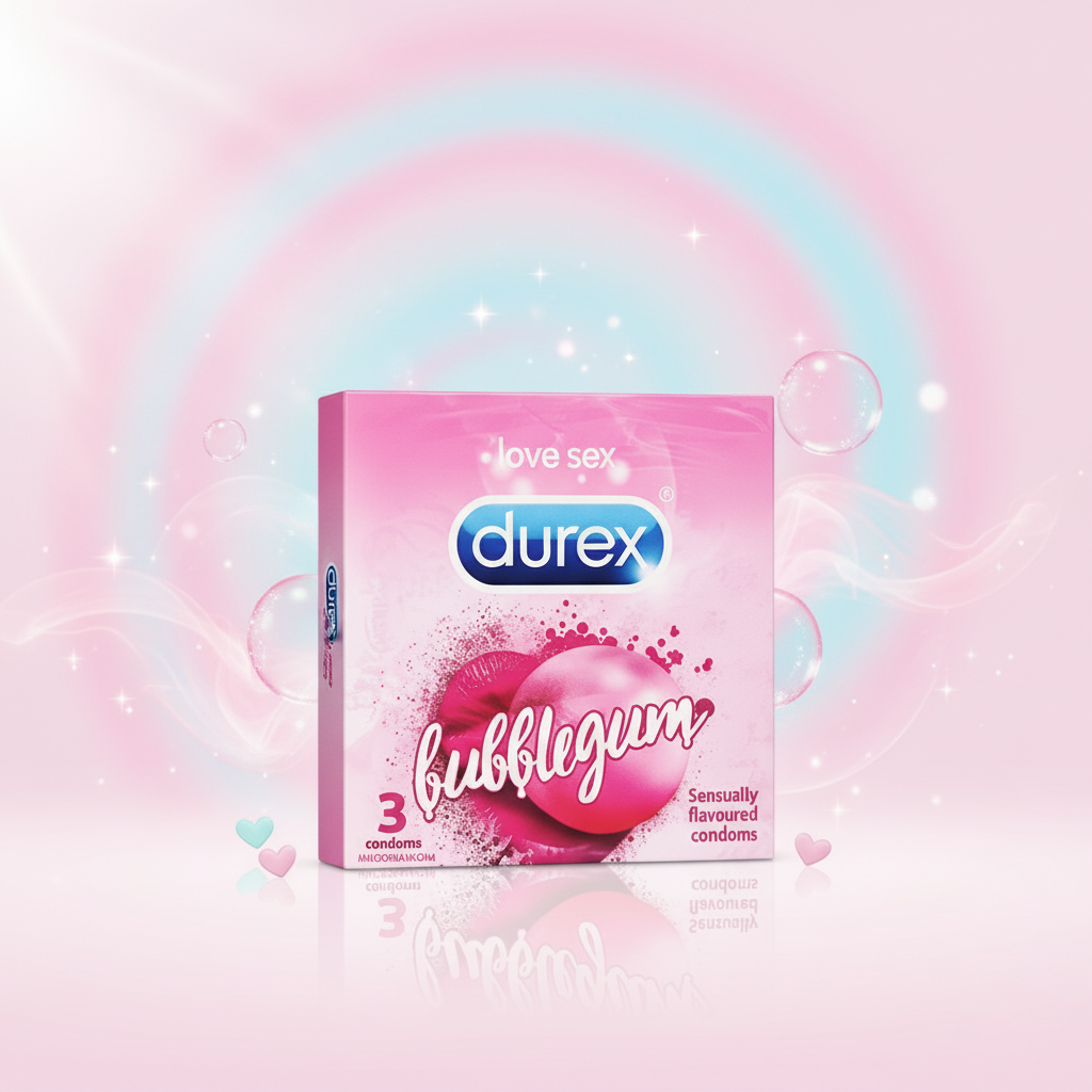 Durex Bubble-gum Condoms 3packs