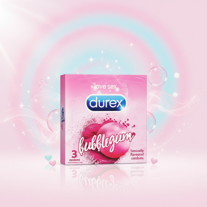 Durex Bubble-gum Condoms 3packs