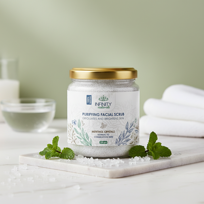 Purifying Facial Scrub Menthol Crystal
