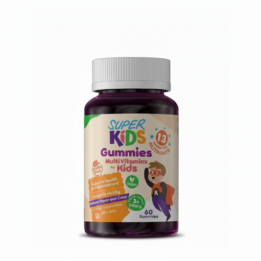 Superkids gummies chewable multivitamins 60 gummies