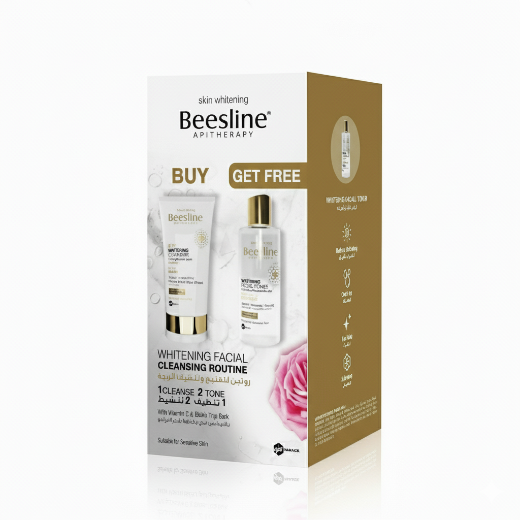 4 in 1 Whitening Cleanser + Whitening Facial Toner 200ml