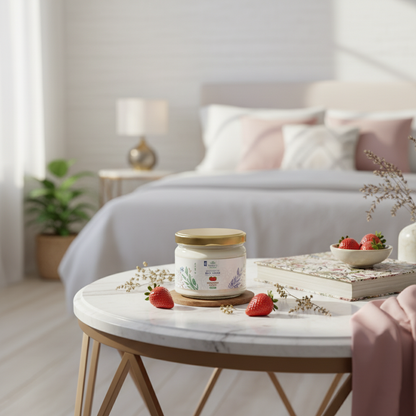 Moisturizing Body Cream Strawberry Extract