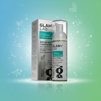 Glamy lab purifying cleanser foam 150ml