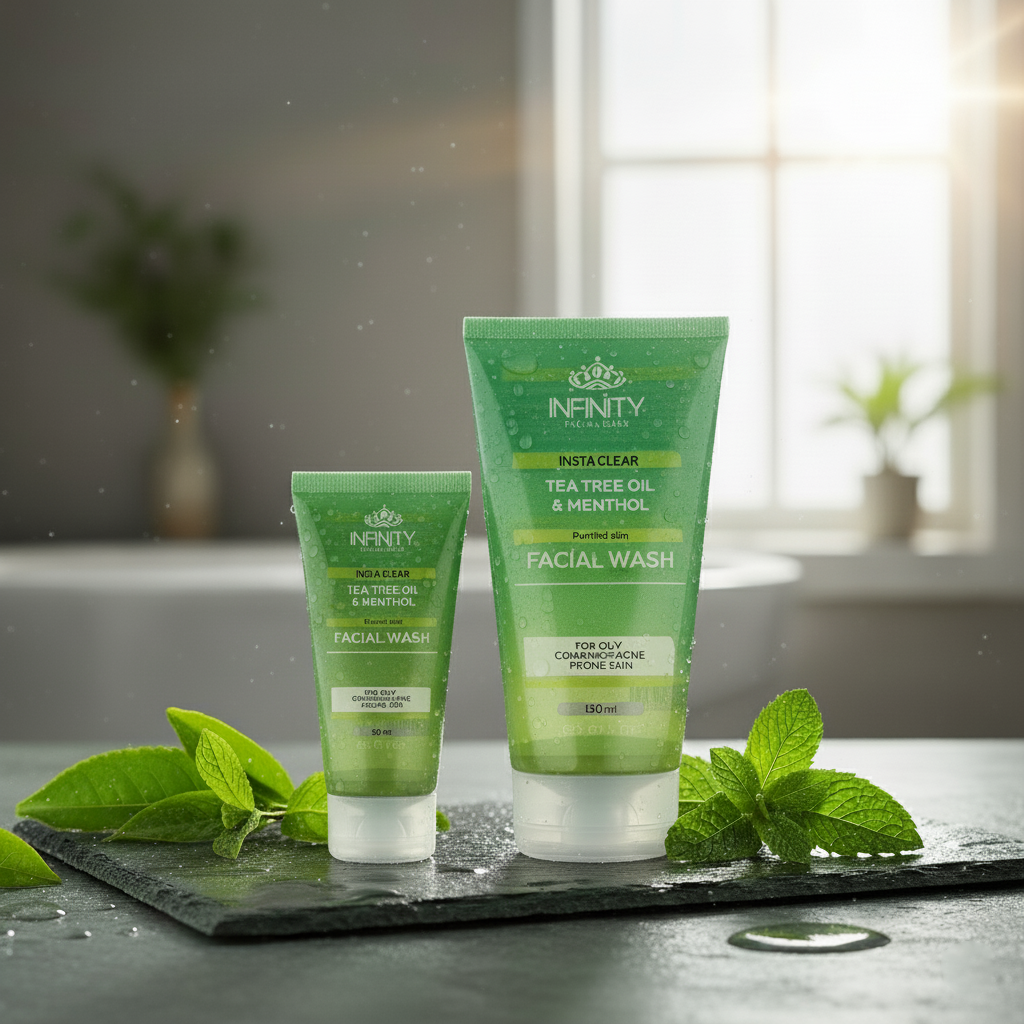 Infinity Facial Care Insta Clear Facial Wash - Promopack