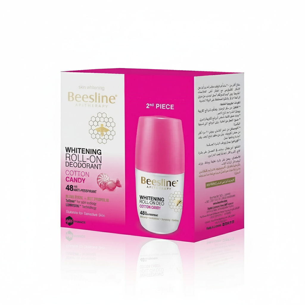 Whitening Roll on Deodrent Cotton Candy 2pcs 50ml