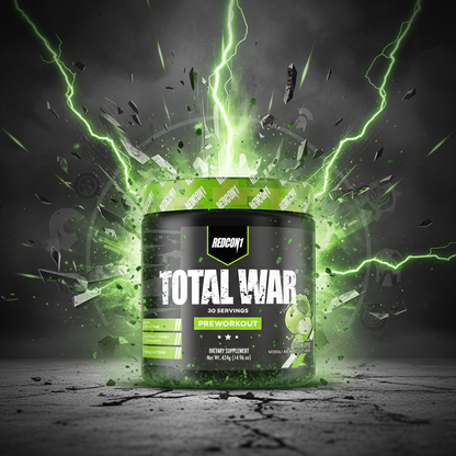 REDCON1 Total War Pre Workout – Green Apple 30 serv