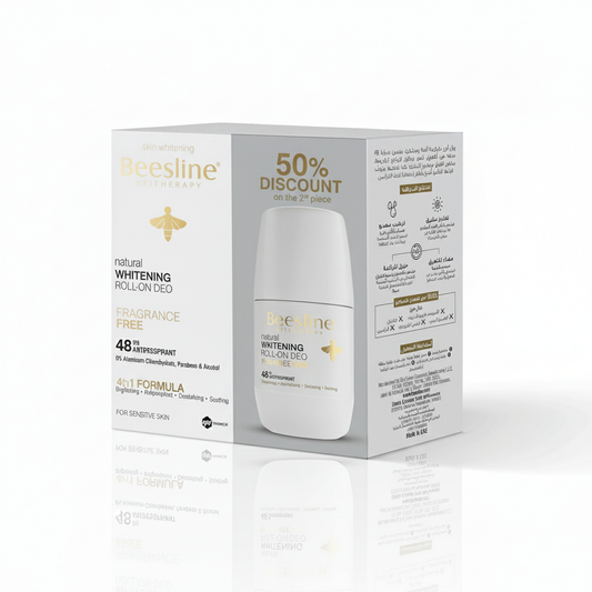 Whitening Roll On Deodorant Fragrance Free 2pcs 50ml