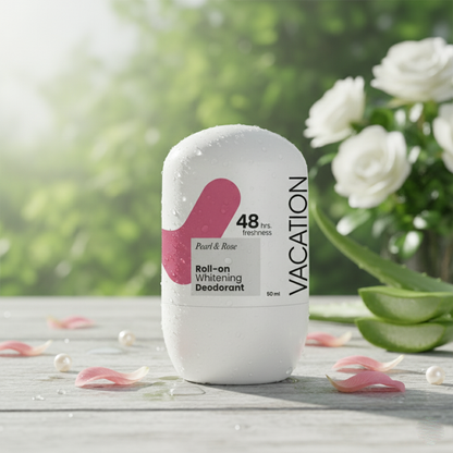 Vacation pearl rose whitening deodorant