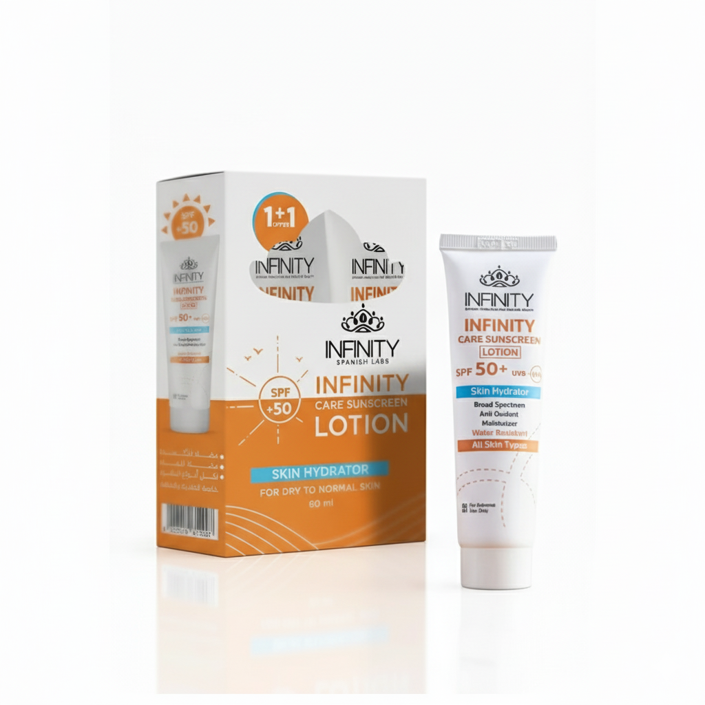 Infinity Care Sunscreen Lotion SPF50+ - Promopack